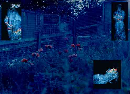 blue